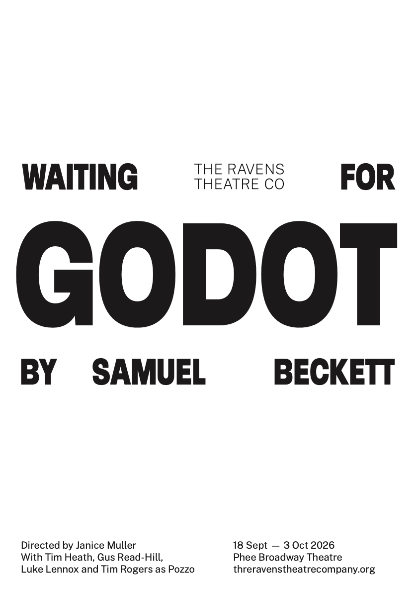 Poster for the play 'Waiting for Godot'