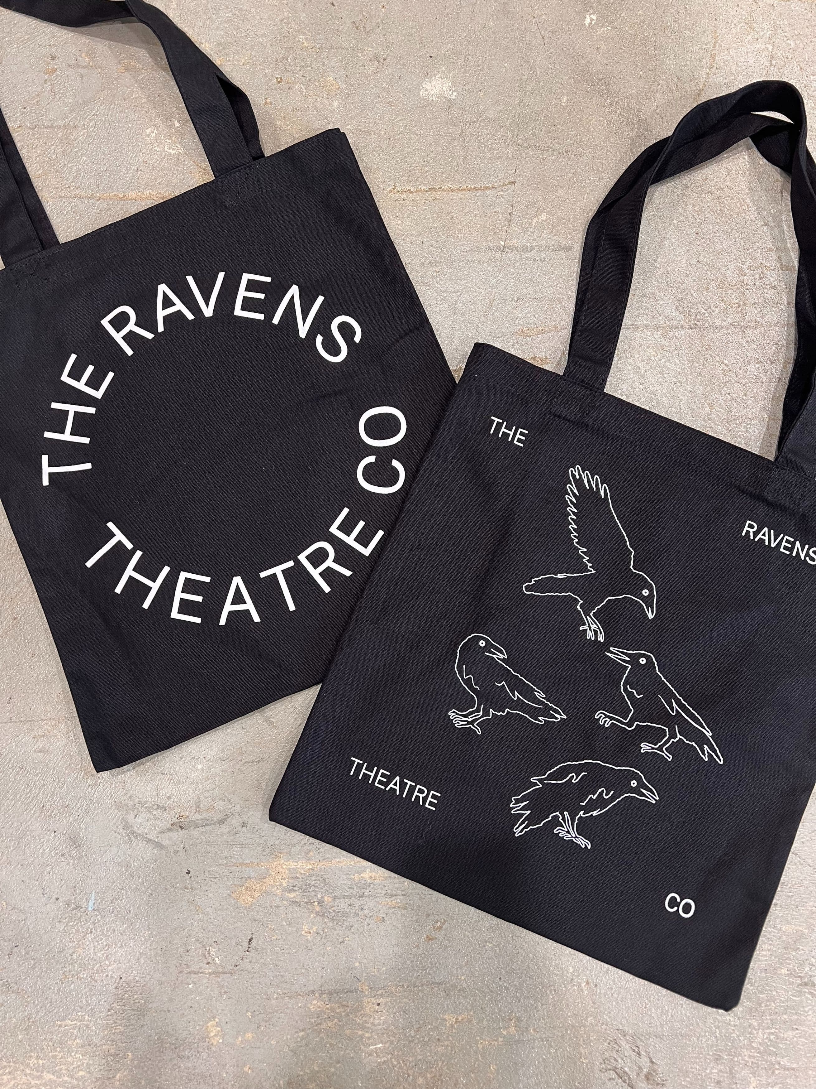 Ravens Theatre Company tote bag